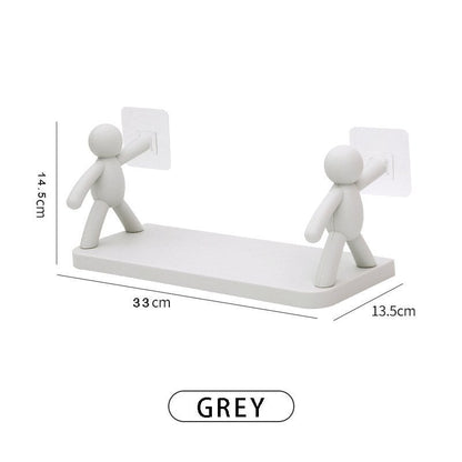 🥰The kitchen toilet receive shelf