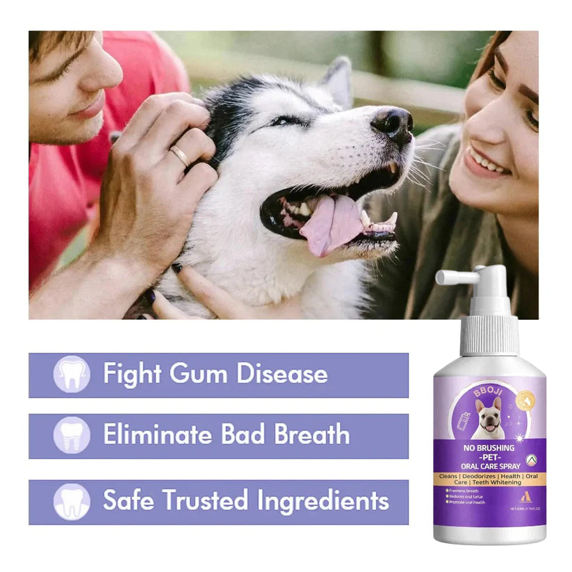 BBOJI™ 🍃No-Brushing Oral Care Spray for Dogs & Cats