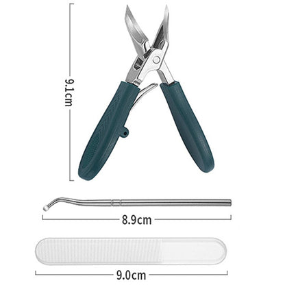 🔥Eagle Beak Angled Nail Clippers 3-Piece Set
