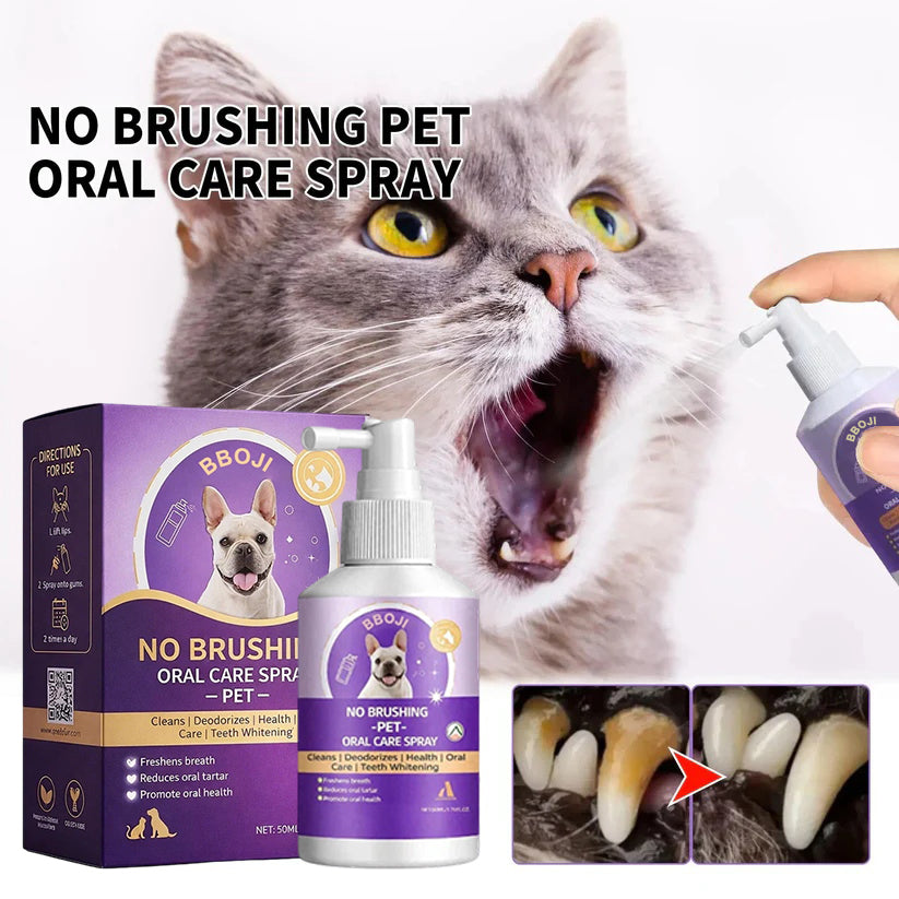 BBOJI™ 🍃No-Brushing Oral Care Spray for Dogs & Cats