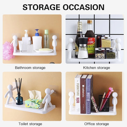 🥰The kitchen toilet receive shelf