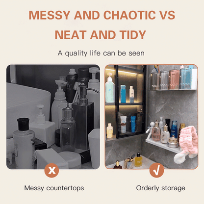 🥰The kitchen toilet receive shelf