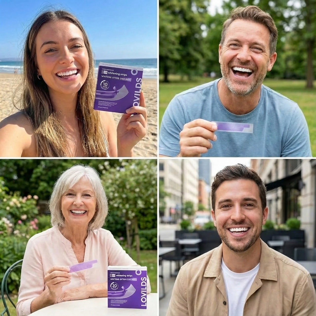 LOVILDS Whitening Strips image LOVILDS Whitening Strips