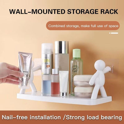 🥰The kitchen toilet receive shelf