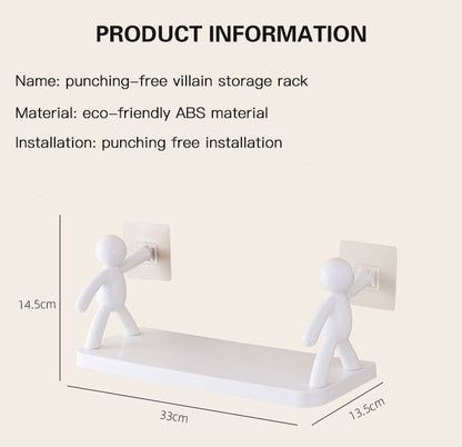 🥰The kitchen toilet receive shelf