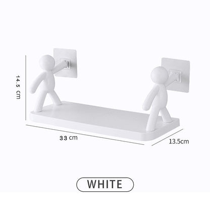 🥰The kitchen toilet receive shelf